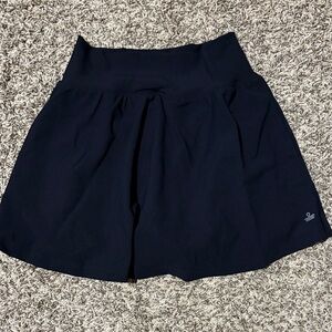 Women’s Black Athletic Skirt with Flared Silhouette